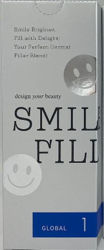 Smile Fill Global 1 (Cross Linked Hyaluronic Acid with Lidocaine) 1.0ml