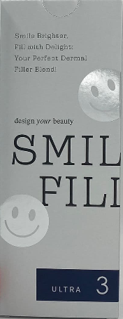 Smile Fill Ultra 3 (Cross Linked Hyaluronic Acid with Lidocaine) 1.0ml